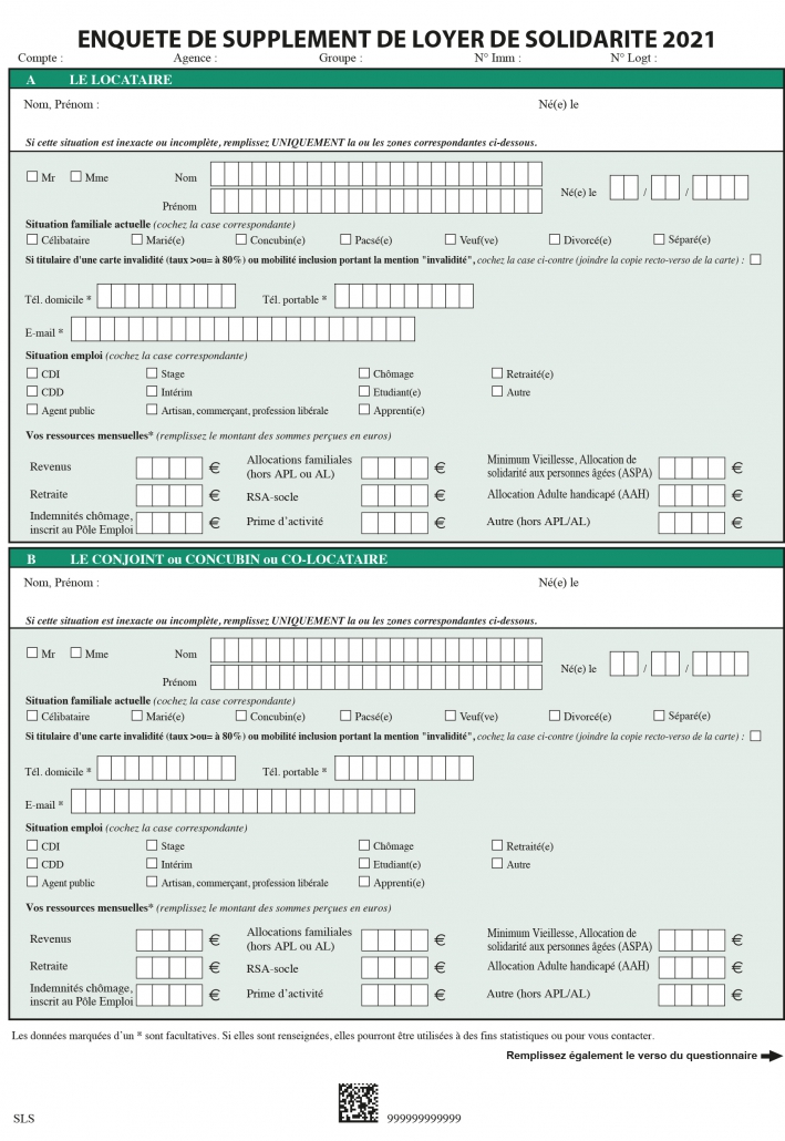 Enquêtes SLS et OPS Quevilly Habitat